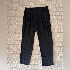 Theory women’s silk Black Dress Pants size 2